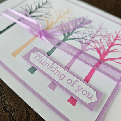 Handmade Greeting Card Bundle - Thoughtfully Designed Appreciation And Sympathy Five Card Set