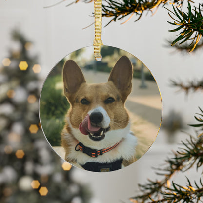 Personalized Acrylic  Ornament – Add Your Photo and Custom Text