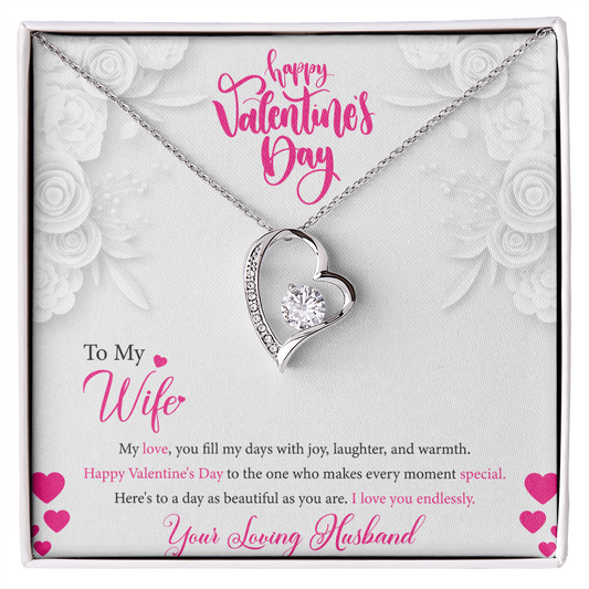 Forever Love Necklace - To My Wife Valentine's Day Gift