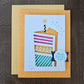 Handmade Birthday Greeting Card Bundle – Bold and Bright 4-Card Die-Cut Design