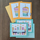 Handmade Birthday Greeting Card Bundle – Bold and Bright 4-Card Die-Cut Design